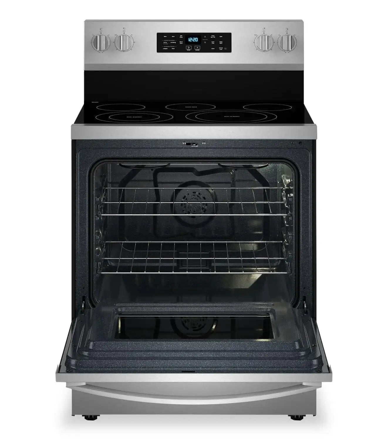 Cuisinière Whirlpool 5,3 pi³ Air Fry Inox YWFES5030RZ
