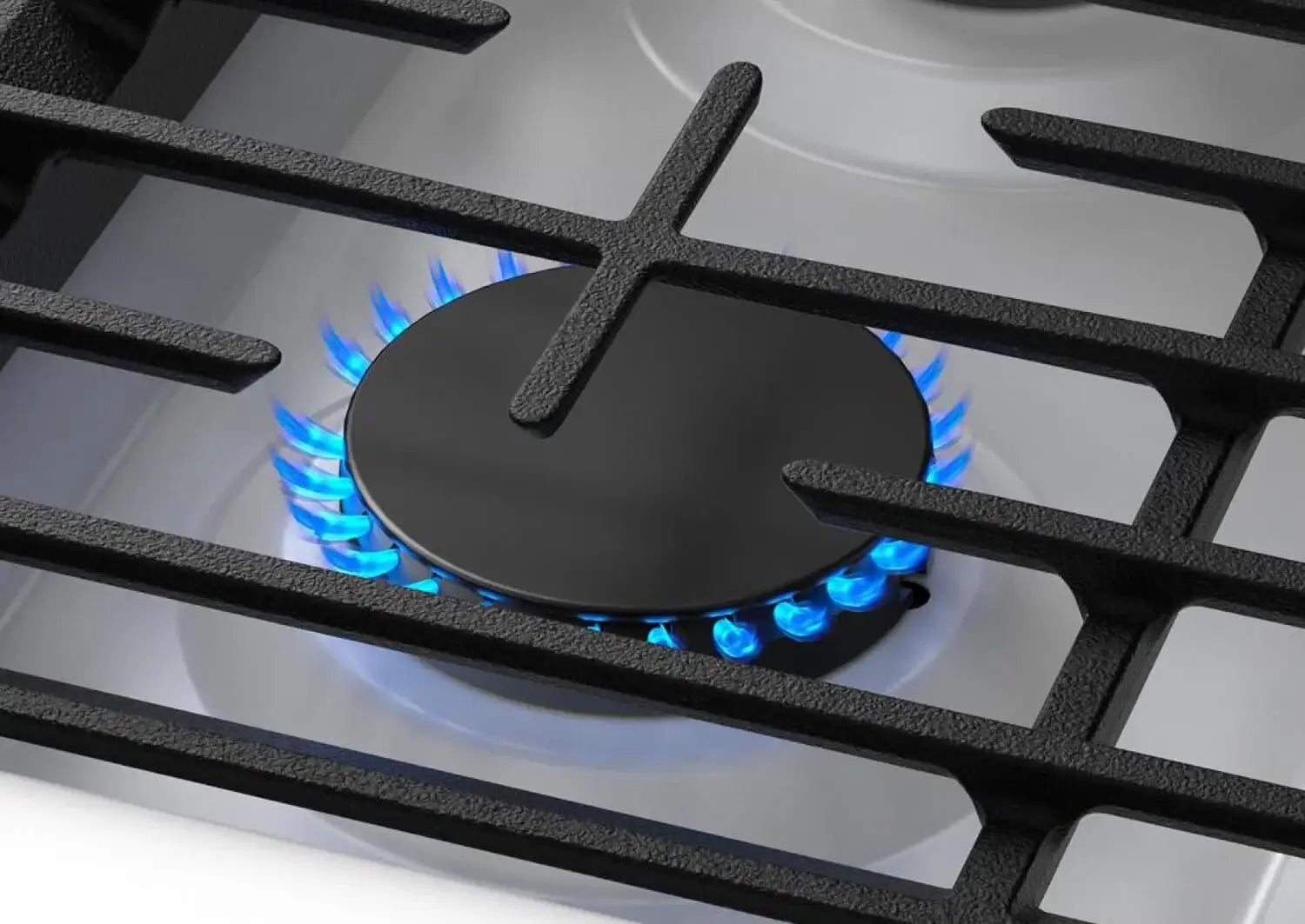 Cuisinière à gaz Whirlpool 5 pi³ Air Fry blanche WFGS7530RW