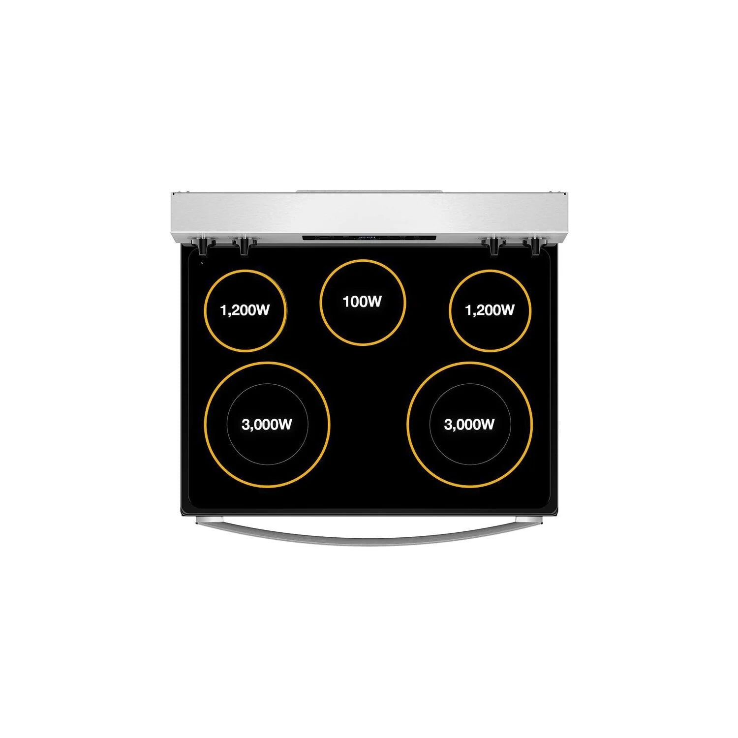 Cuisinière Whirlpool 5,3 pi³ Air Fry Inox YWFES4530SZ