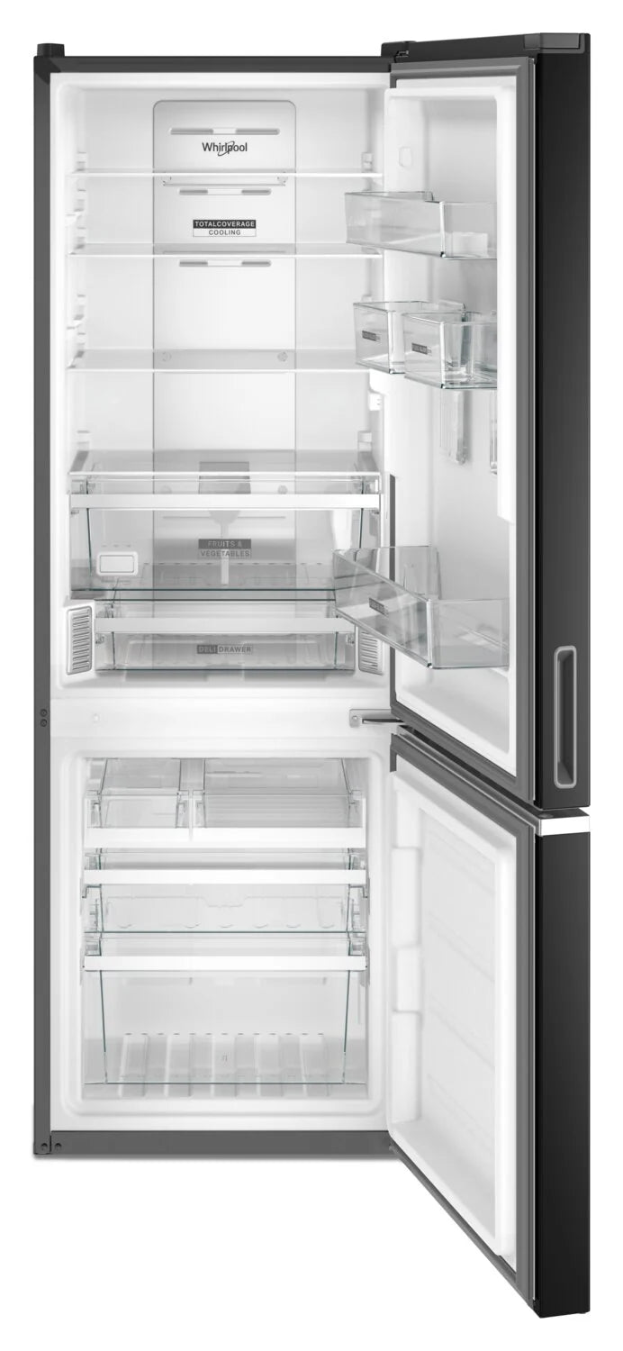 Réfrigérateur Whirlpool 13 pi³ Congélateur Bas 24" Blanc