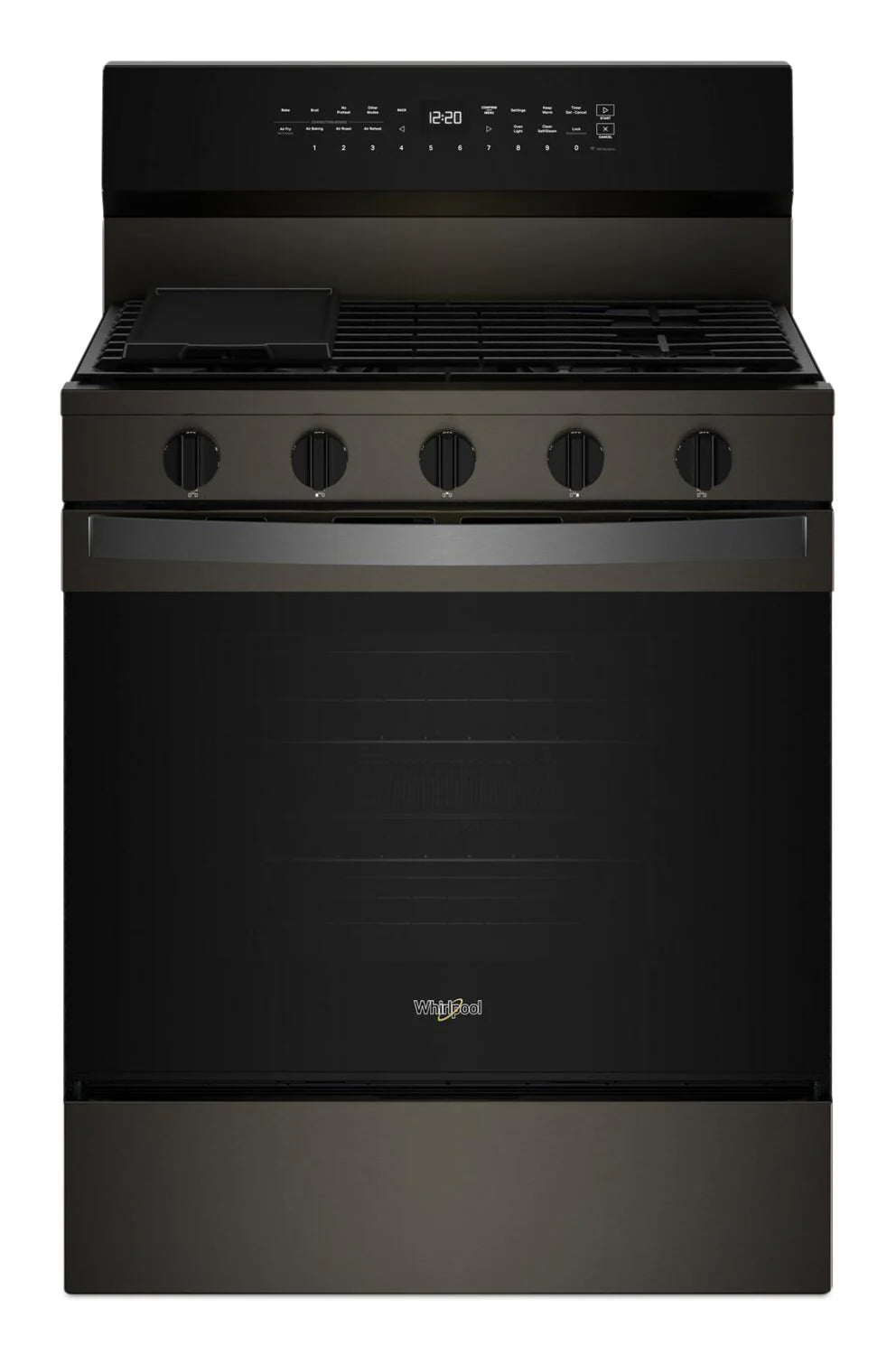 Cuisinière à gaz Whirlpool 5 pi³ Air Fry blanche WFGS7530RW