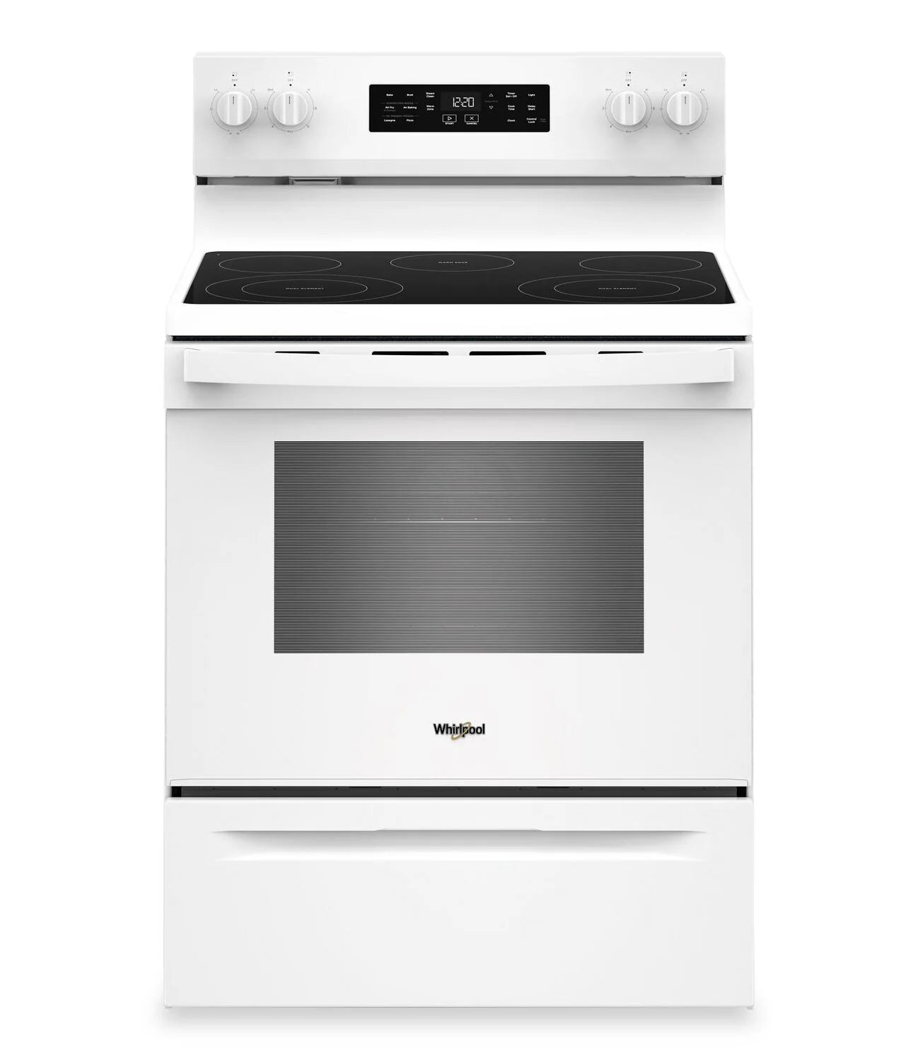 Cuisinière Whirlpool 5,3 pi³ Air Fry Inox YWFES4530SZ