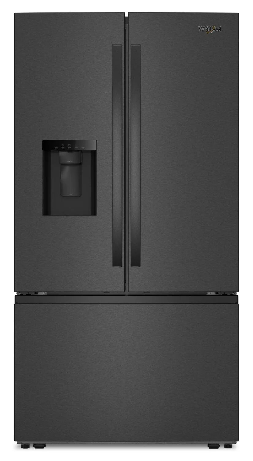 Réfrigérateur Whirlpool 36 po Portes Françaises 30 pi³ Inox