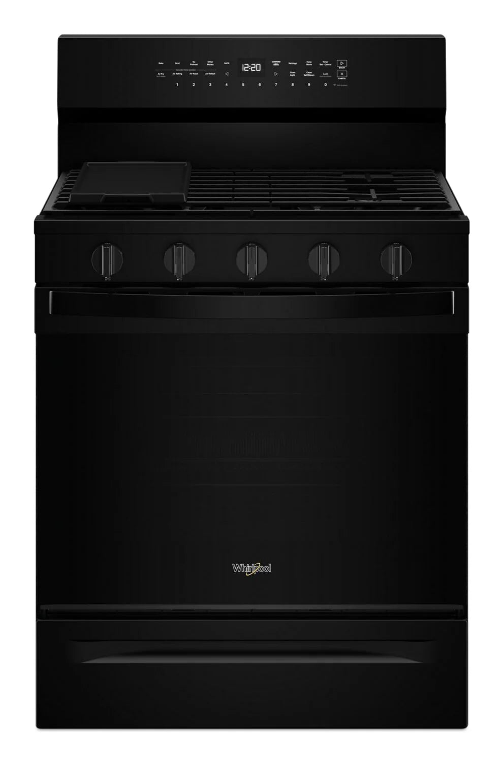 Cuisinière à gaz Whirlpool 5 pi³ Air Fry blanche WFGS7530RW