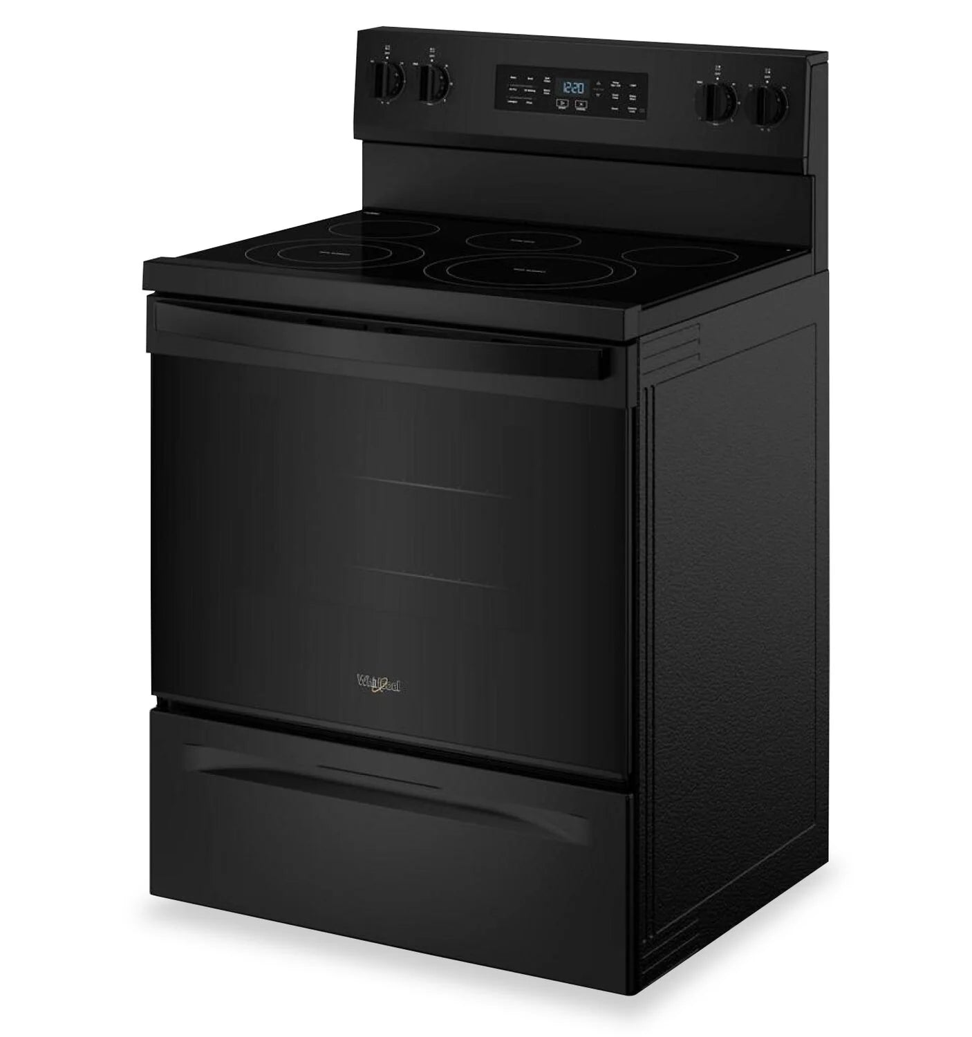 Cuisinière Whirlpool 5,3 pi³ Friteuse à air Blanc YWFES5730SW