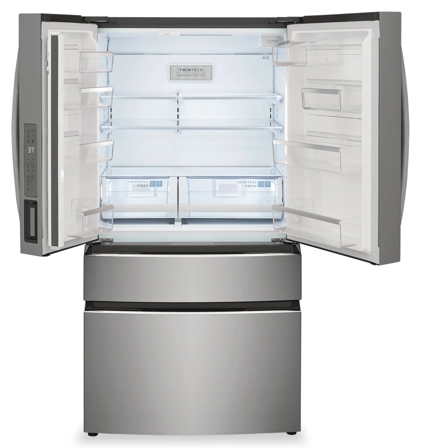 Réfrigérateur Frigidaire Gallery 27 pi³ 4 Portes Inox 36"