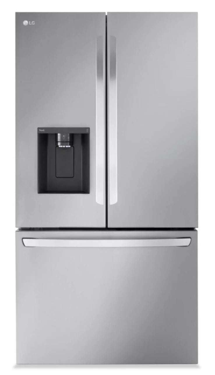 LG 26 cu. ft. Counter Depth 36" French Door Refrigerator with Dual Ice Maker