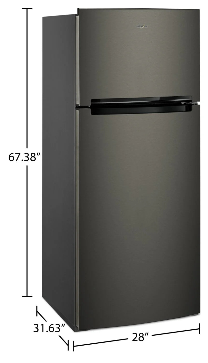 Réfrigérateur Whirlpool WRT518SZKV acier inoxydable noir 28 po 18 pi³