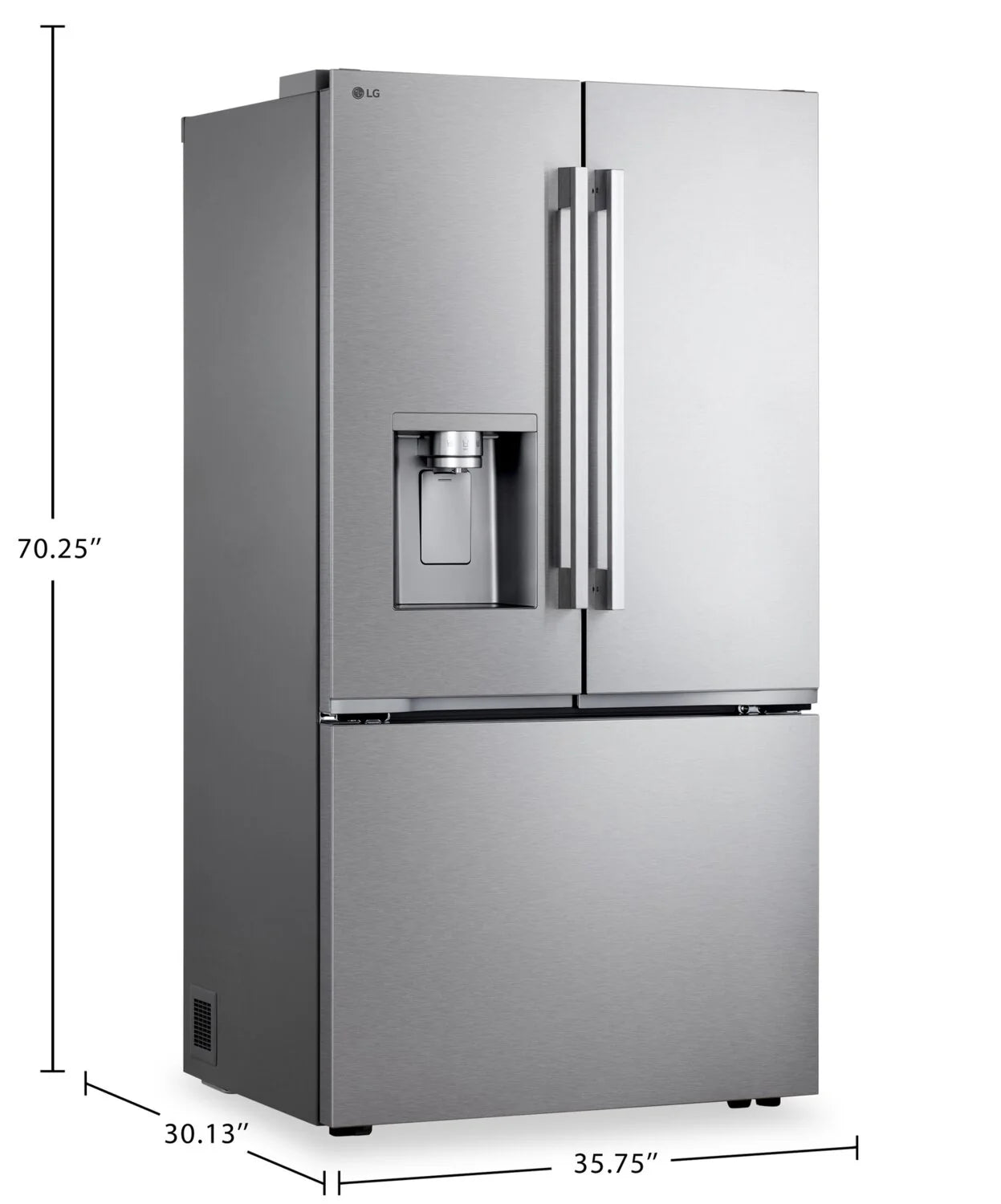 Réfrigérateur LG 36" 23,7 pi³ Profondeur Comptoir MAX Craft Ice™ Zero Clearance™ LF24Z6530S