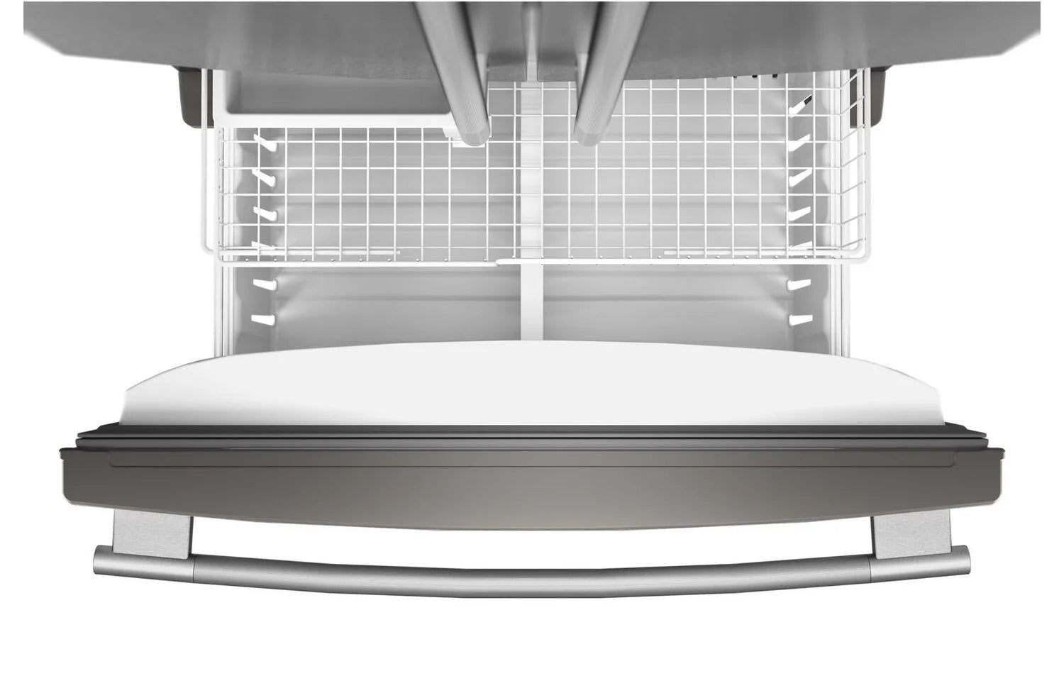 Réfrigérateur KitchenAid 20 pi³ Portes Françaises Inox 36 po