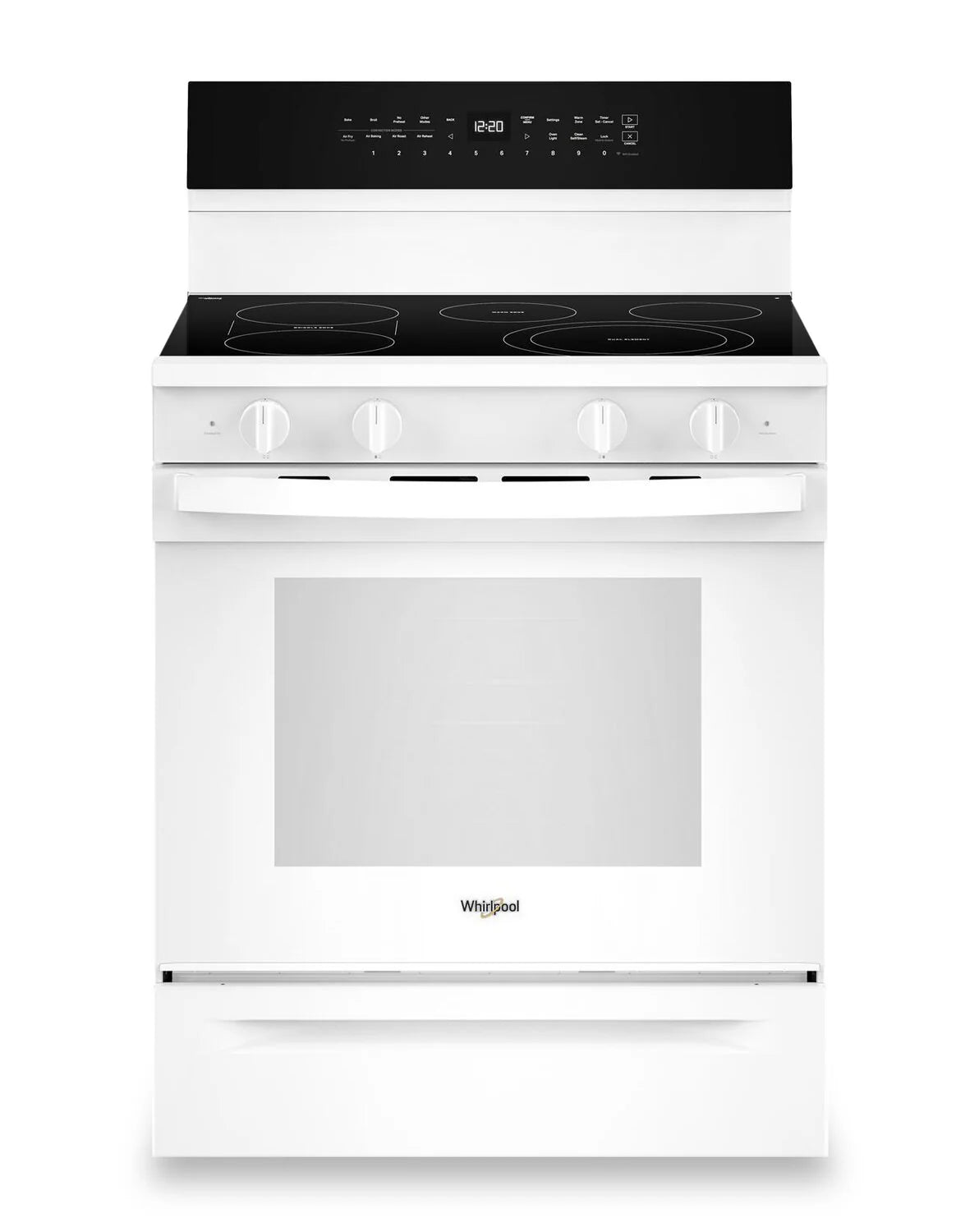 Cuisinière Whirlpool 5,3 pi³ Air Fry Blanche YWFES7530RW