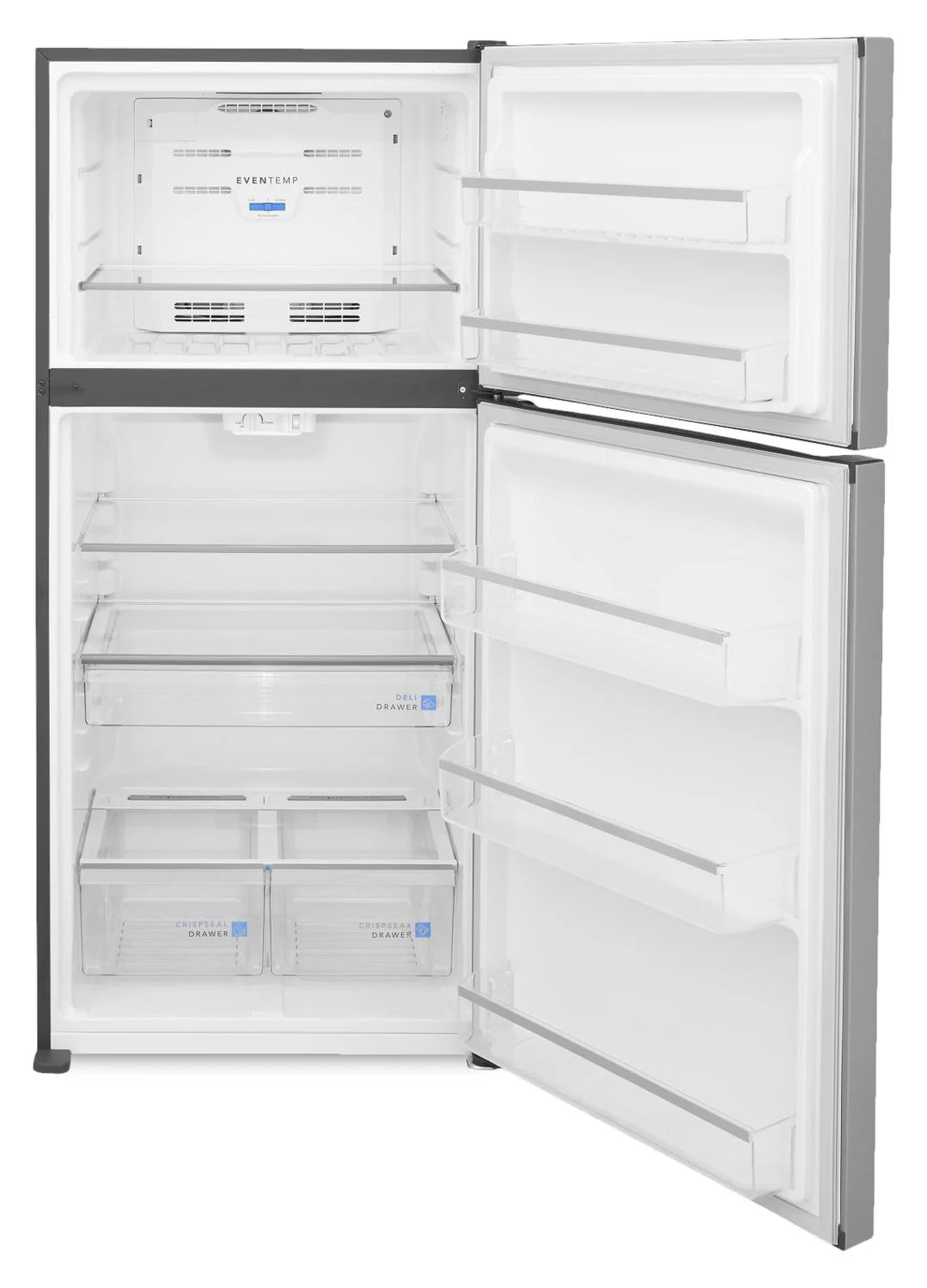 Réfrigérateur Frigidaire Gallery 30" 20 pi³ Congélateur Haut Inox Anti-traces GRTE2055AF