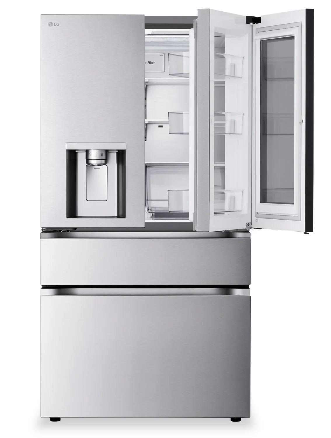 Réfrigérateur LG 29 pi³ InstaView™ MyColour™ Inox 36"