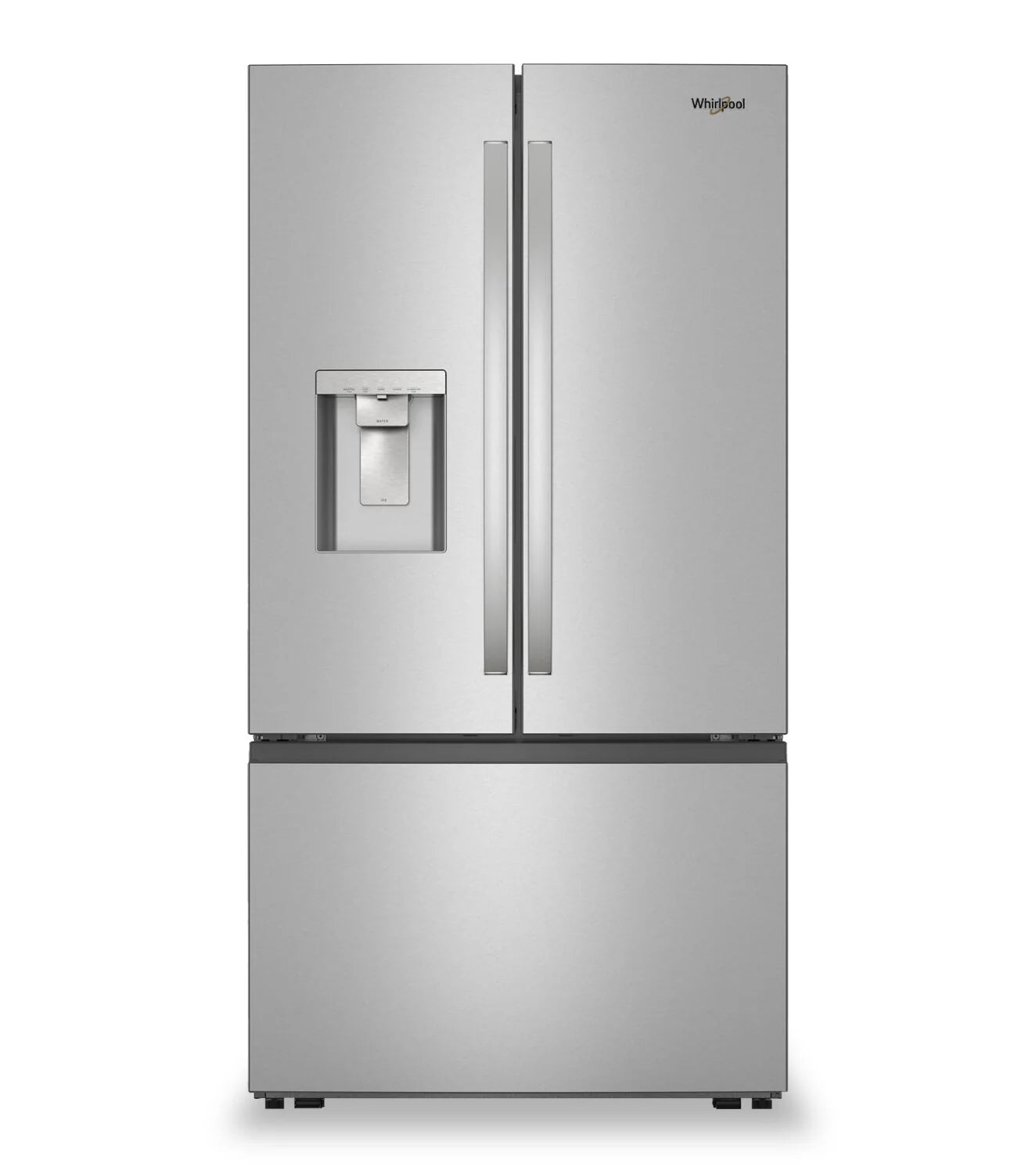 Réfrigérateur Whirlpool 30 pi³ Portes Françaises 36" Inox