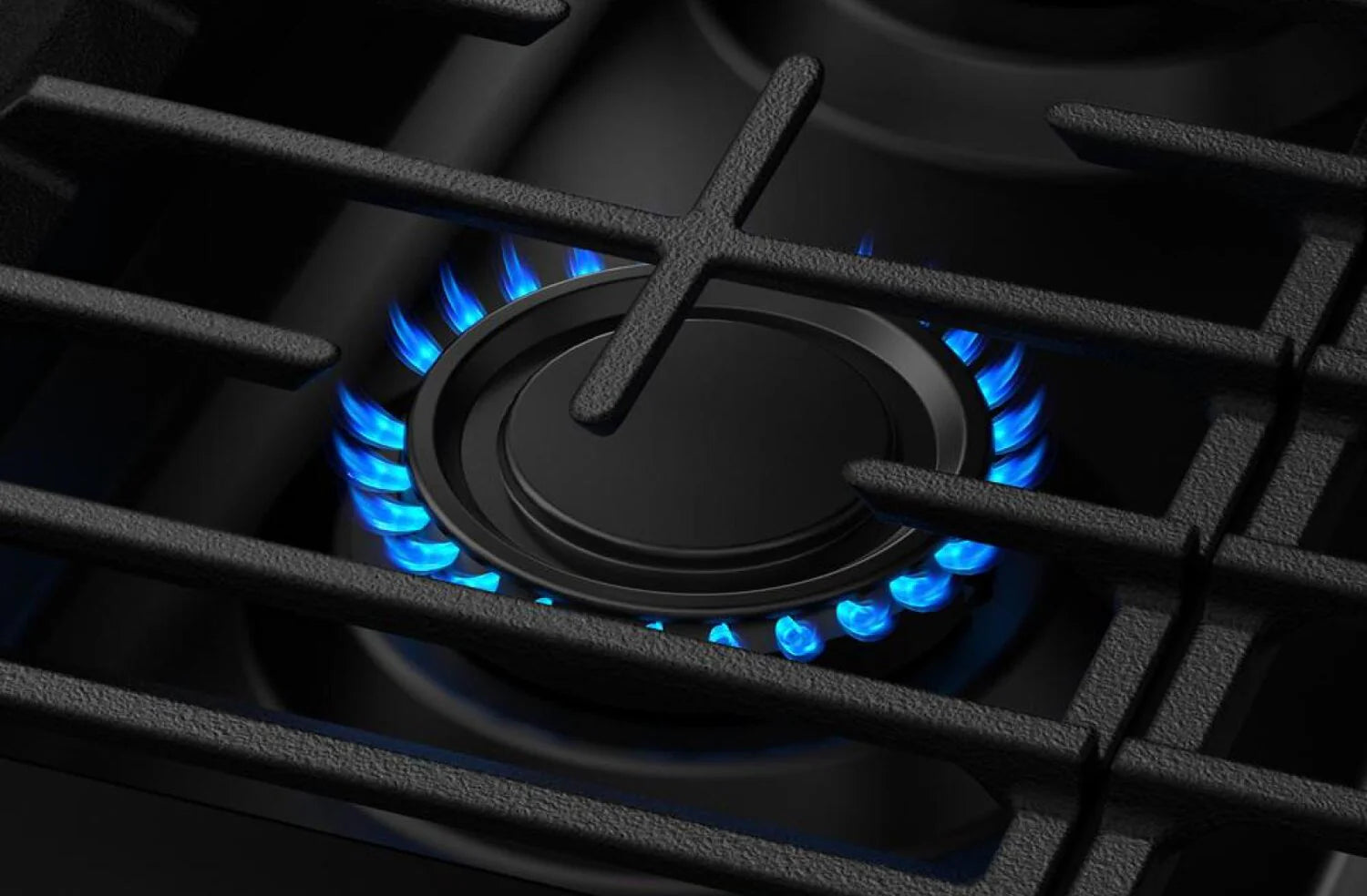 Cuisinière Whirlpool 30" 5 pi³ Gaz Air Fry Autonettoyante Inox Anti-traces WFGS5030RZ