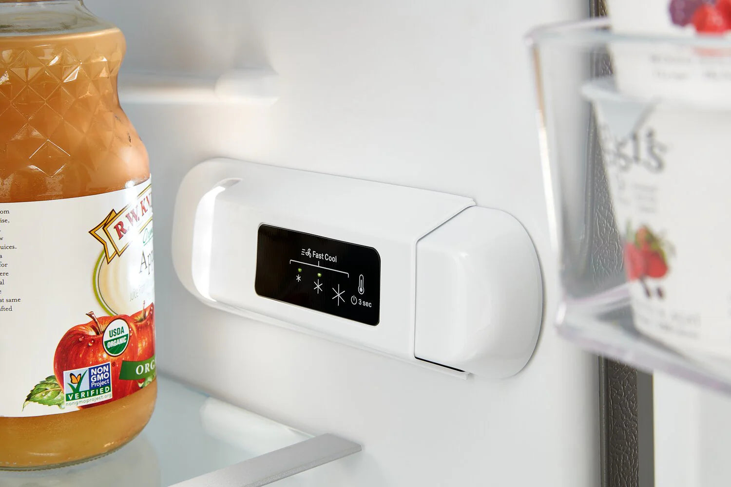 Réfrigérateur Whirlpool WRT112CZJZ inox résistant traces de doigts 24 po 11,6 pi³