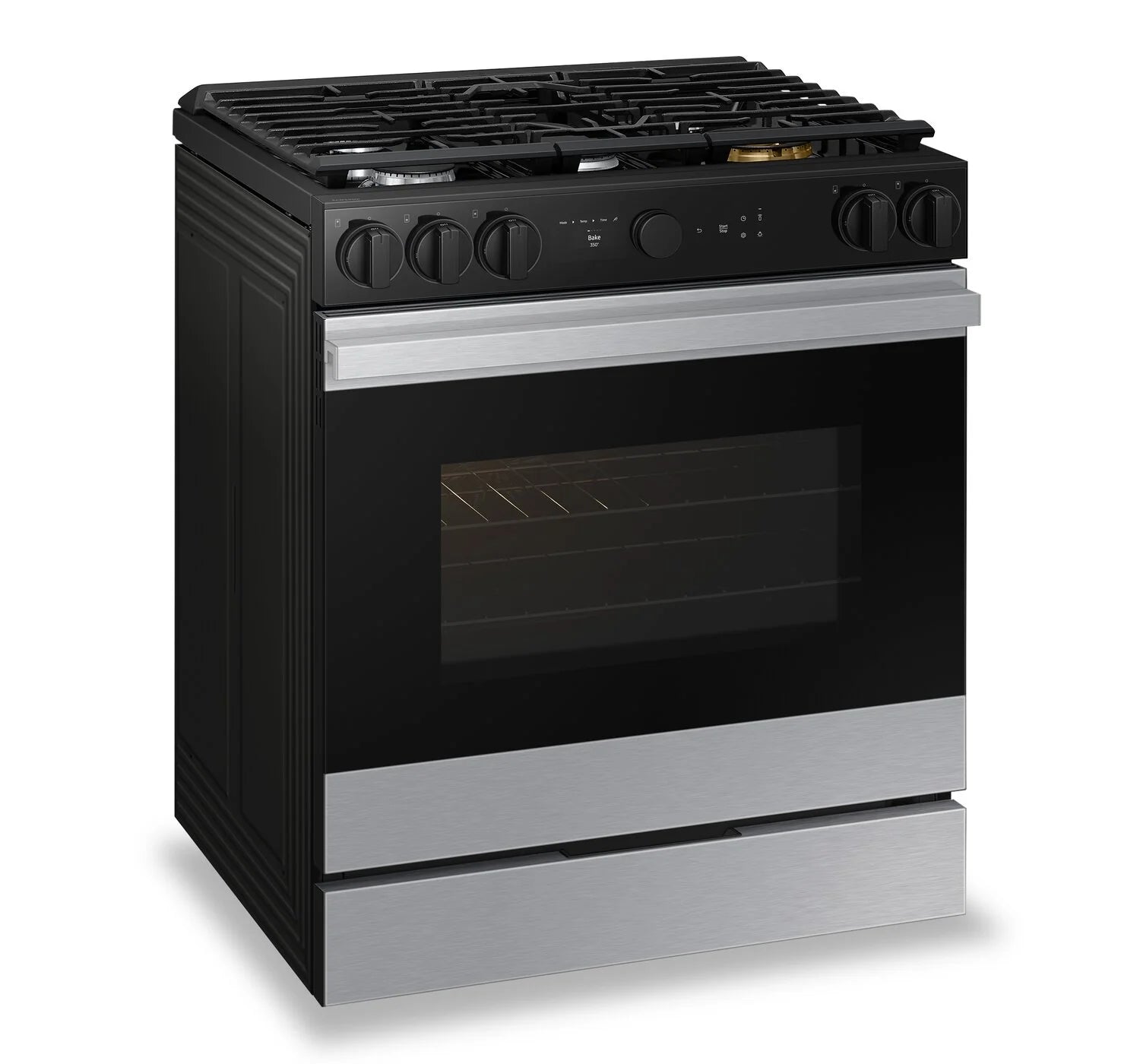 Cuisinière Samsung Bespoke Gaz 6 pi³ Air Sous Vide NSG6DG8500