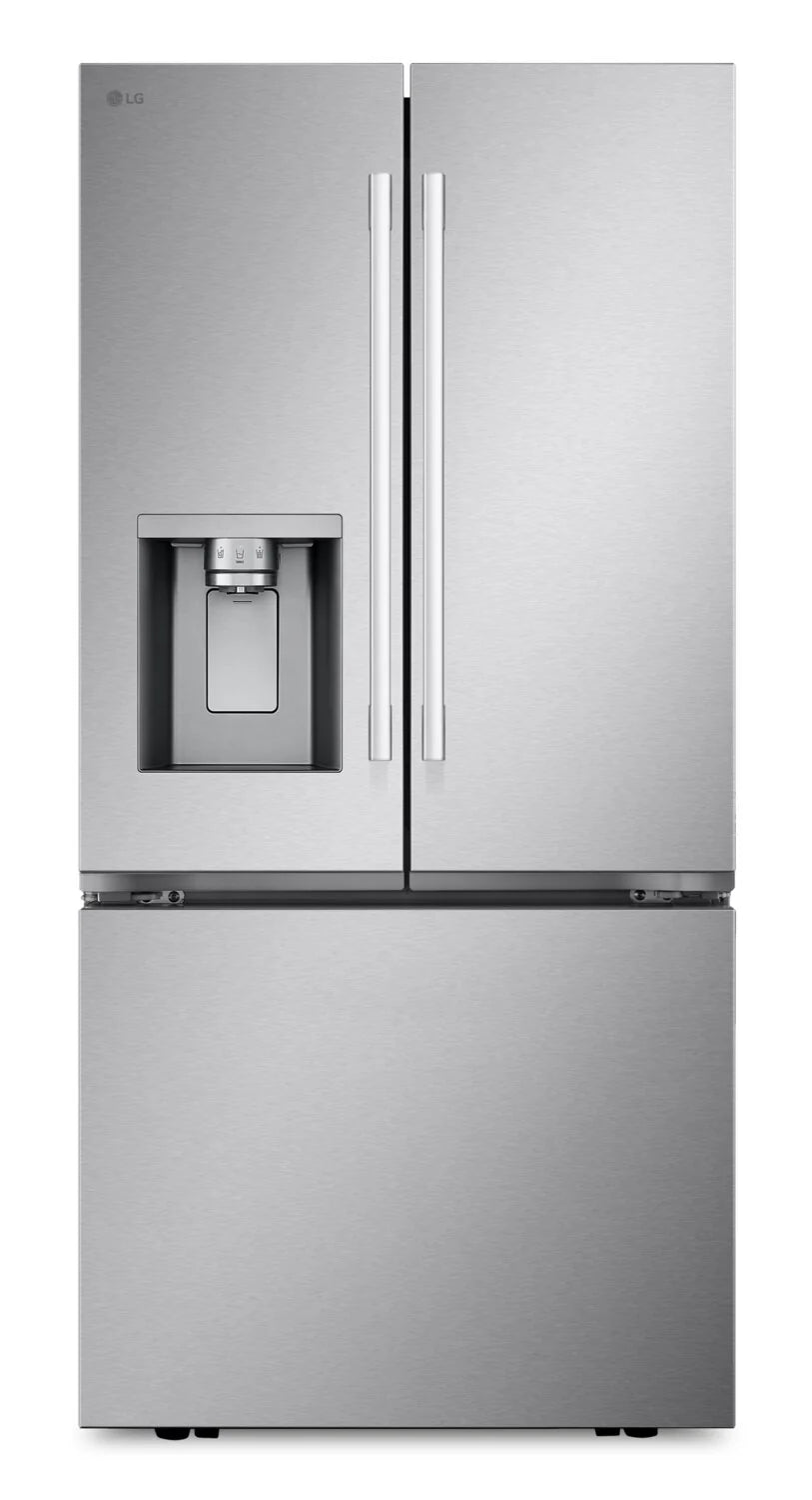 Réfrigérateur LG 25 pi³ Portes Françaises 33" Glace Double