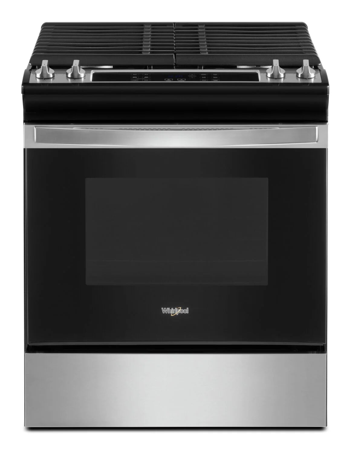 Cuisinière à gaz encastrable Whirlpool WEG515S0LS en acier inoxydable de 5 pi³