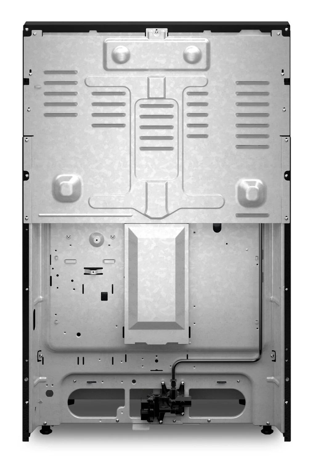 Cuisinière à gaz Whirlpool 5 pi³ Air Fry noire WFGS4530SB