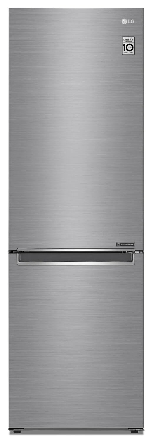 Réfrigérateur LG 12 pi³ Congélateur Bas 24" Argent Platine