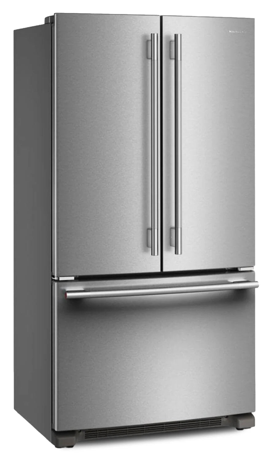 Réfrigérateur KitchenAid 20 pi³ Portes Françaises Inox 36 po