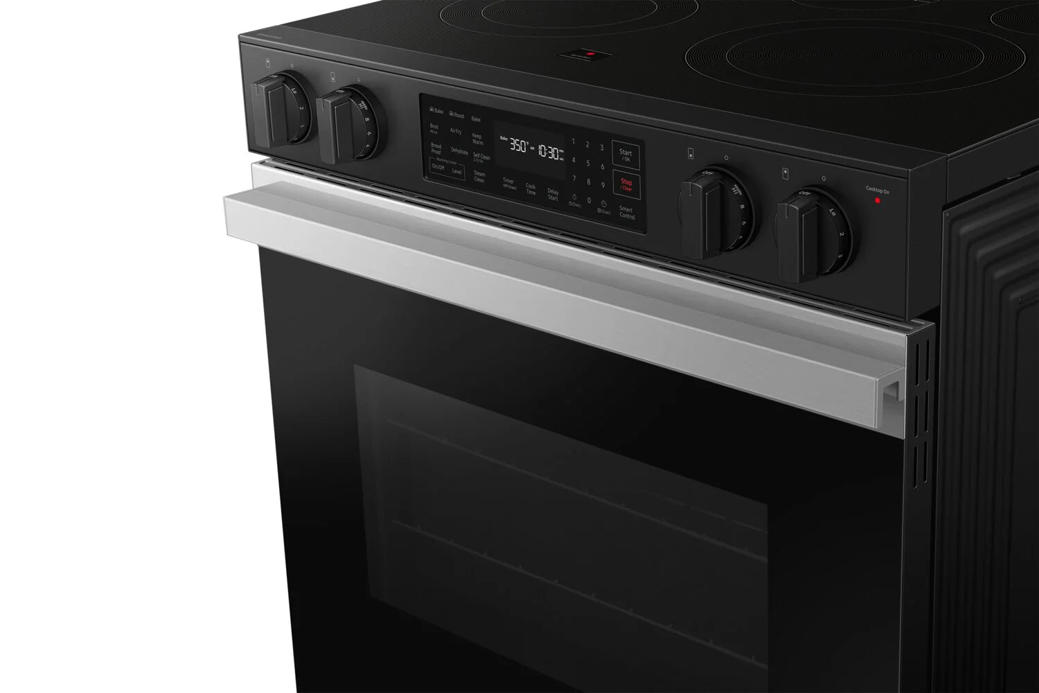 Cuisinière Samsung Bespoke 30" 6,3 pi³ Élec. Encastrée Air Fry Inox NSE6DG8300SRAC