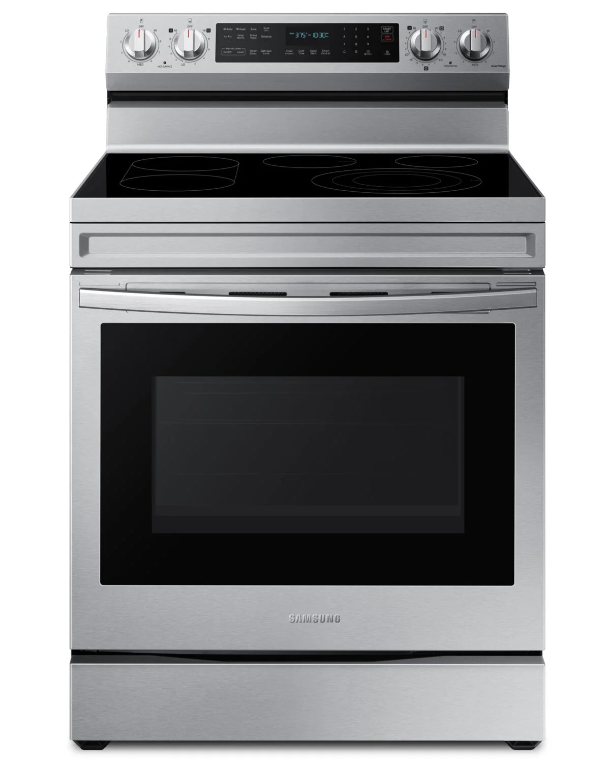 Cuisinière Samsung Élec. 6,3 pi³ Air Fry Inox NE63A6711SS