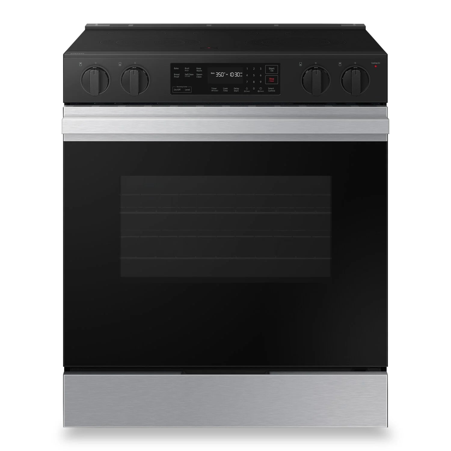 Cuisinière Samsung Bespoke 30" 6,3 pi³ Élec. Encastrée Wi-Fi Inox NSE6DG8100SRAC