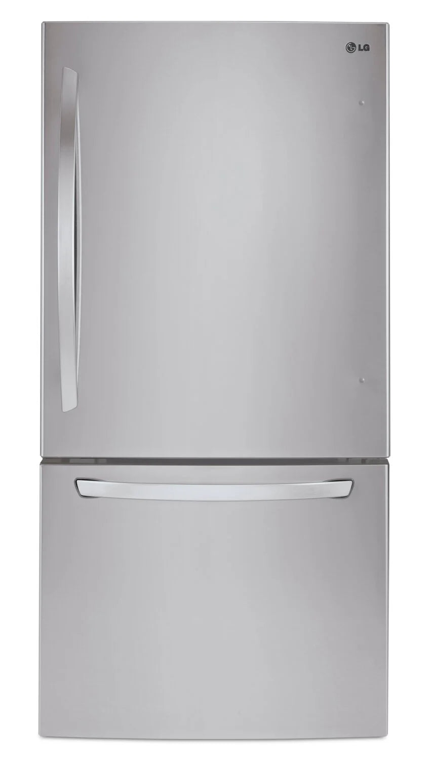 Réfrigérateur LG 22 pi³ Congélateur Bas 30" Acier Inoxydable Anti-traces