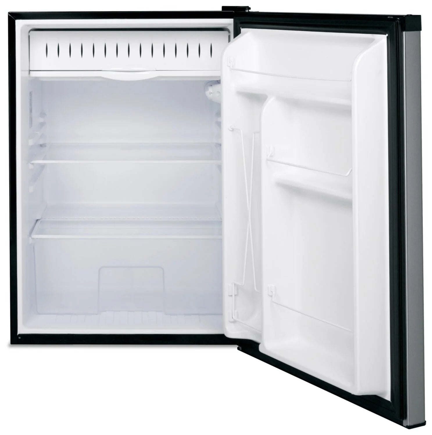 Mini-réfrigérateur GE 24" 5,6 pi³ en acier inoxydable avec éclairage DEL GCE06GSHSB