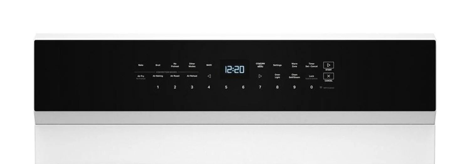 Cuisinière à gaz Whirlpool 5 pi³ Air Fry blanche WFGS7530RW