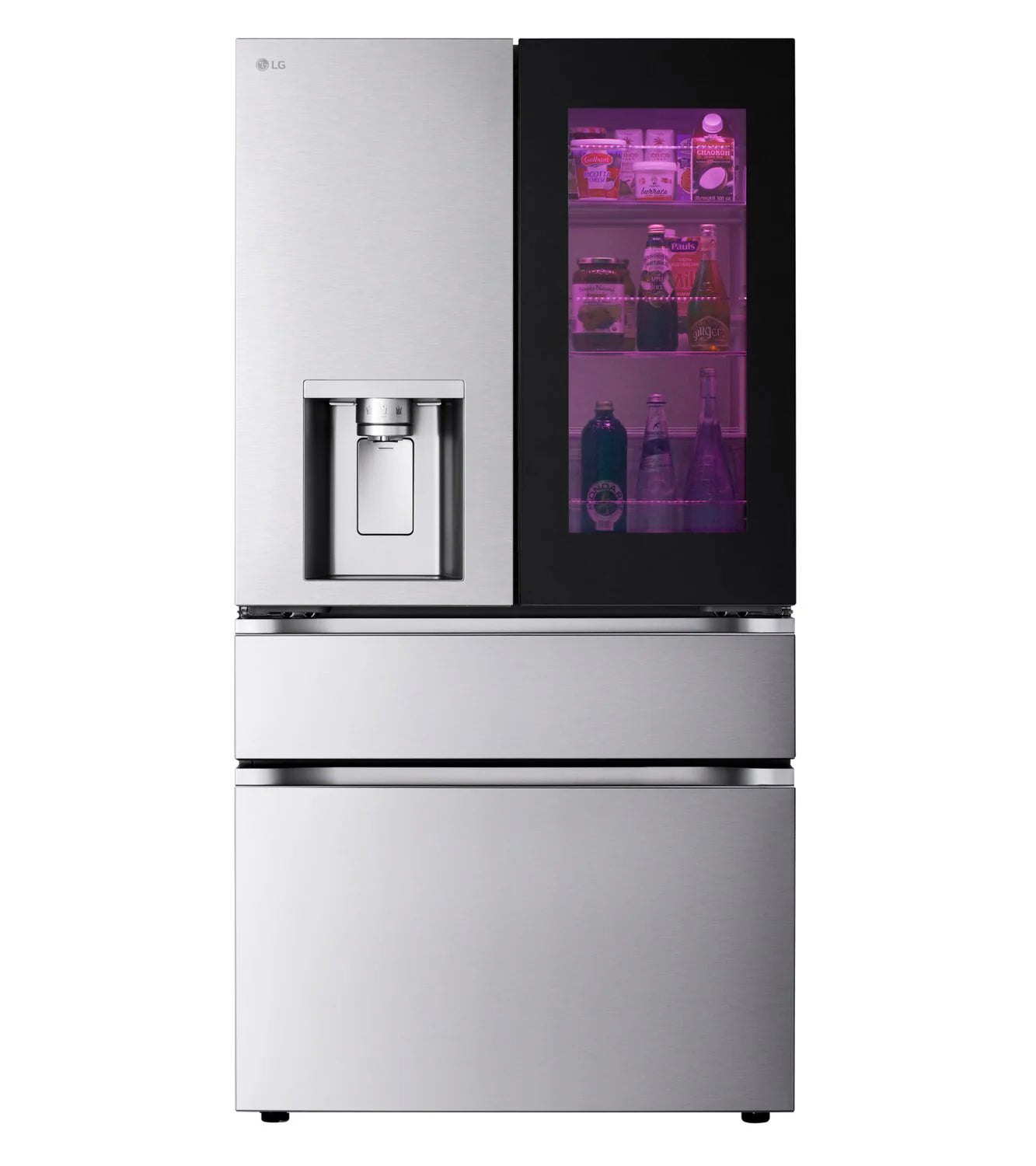 Réfrigérateur LG 29 pi³ InstaView™ MyColour™ Inox 36"