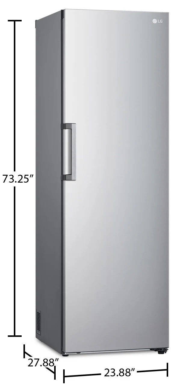Réfrigérateur Colonne LG 24" 14 pi³ Profondeur Comptoir Argent Platine LRONC1404V