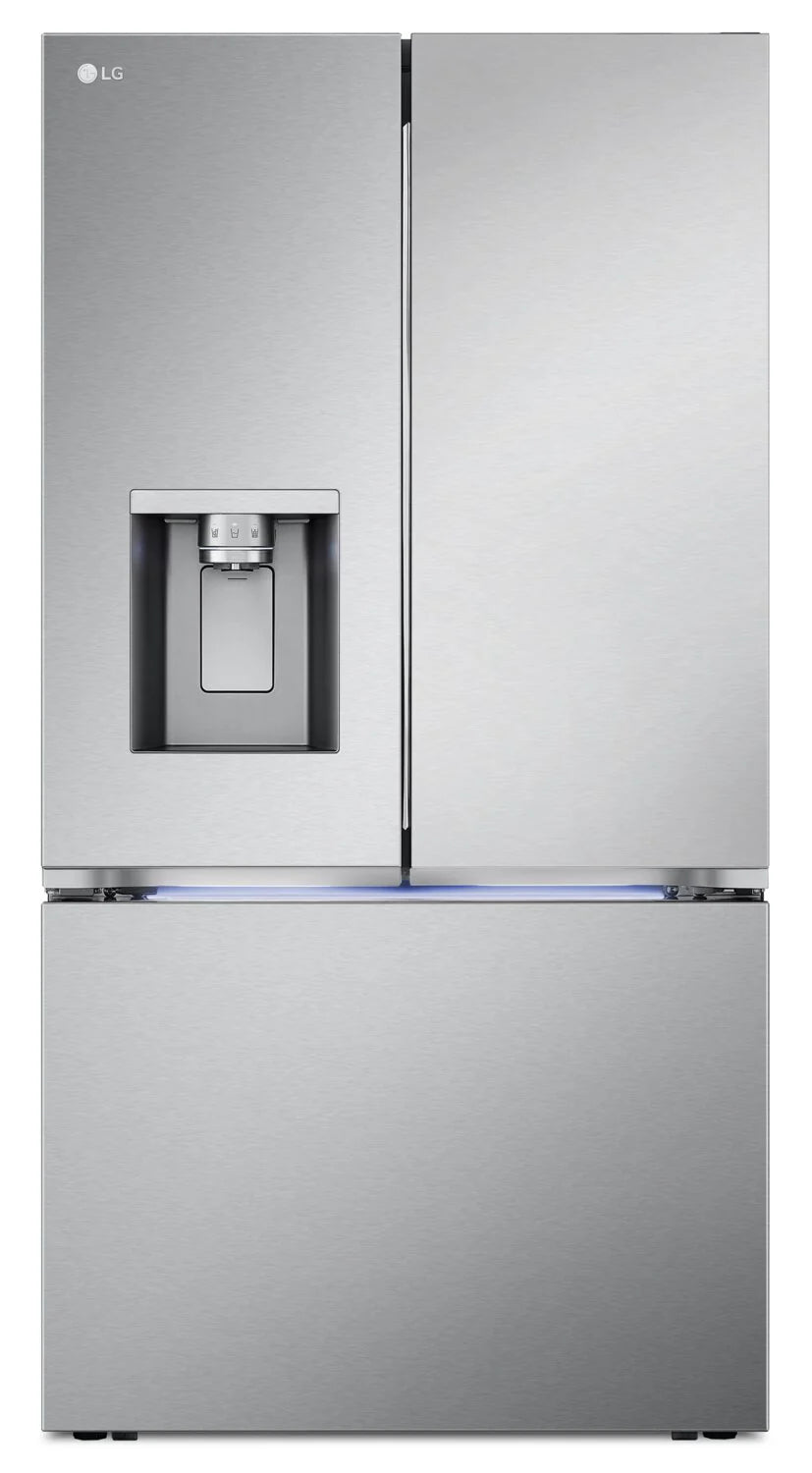 Réfrigérateur LG 31 pi³ Portes Françaises 36" 4 Types Glace