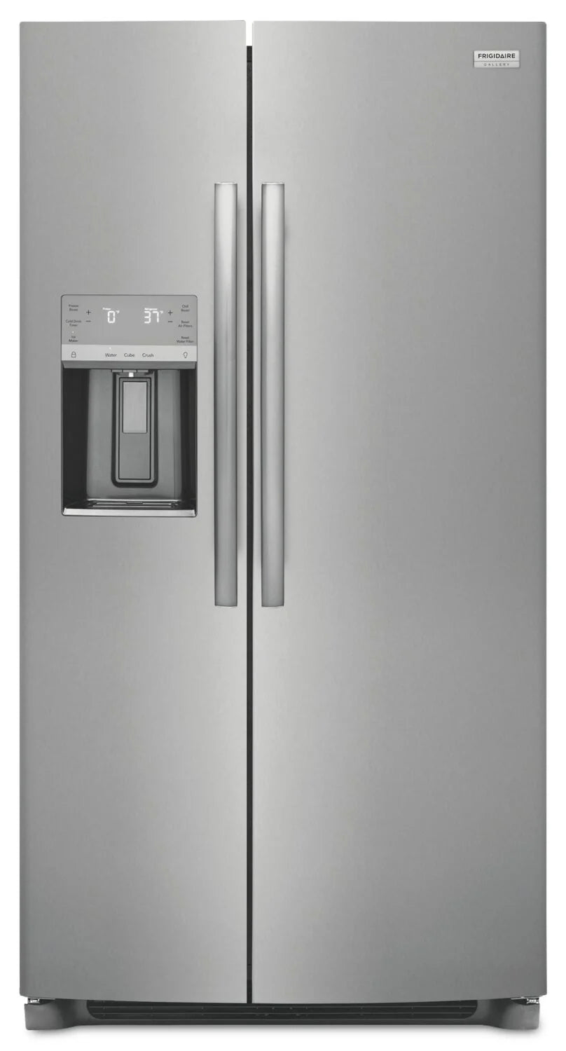 Réfrigérateur Frigidaire Gallery 36" 25,6 pi³ juxtaposé en acier inoxydable anti-traces GRSS2652AF