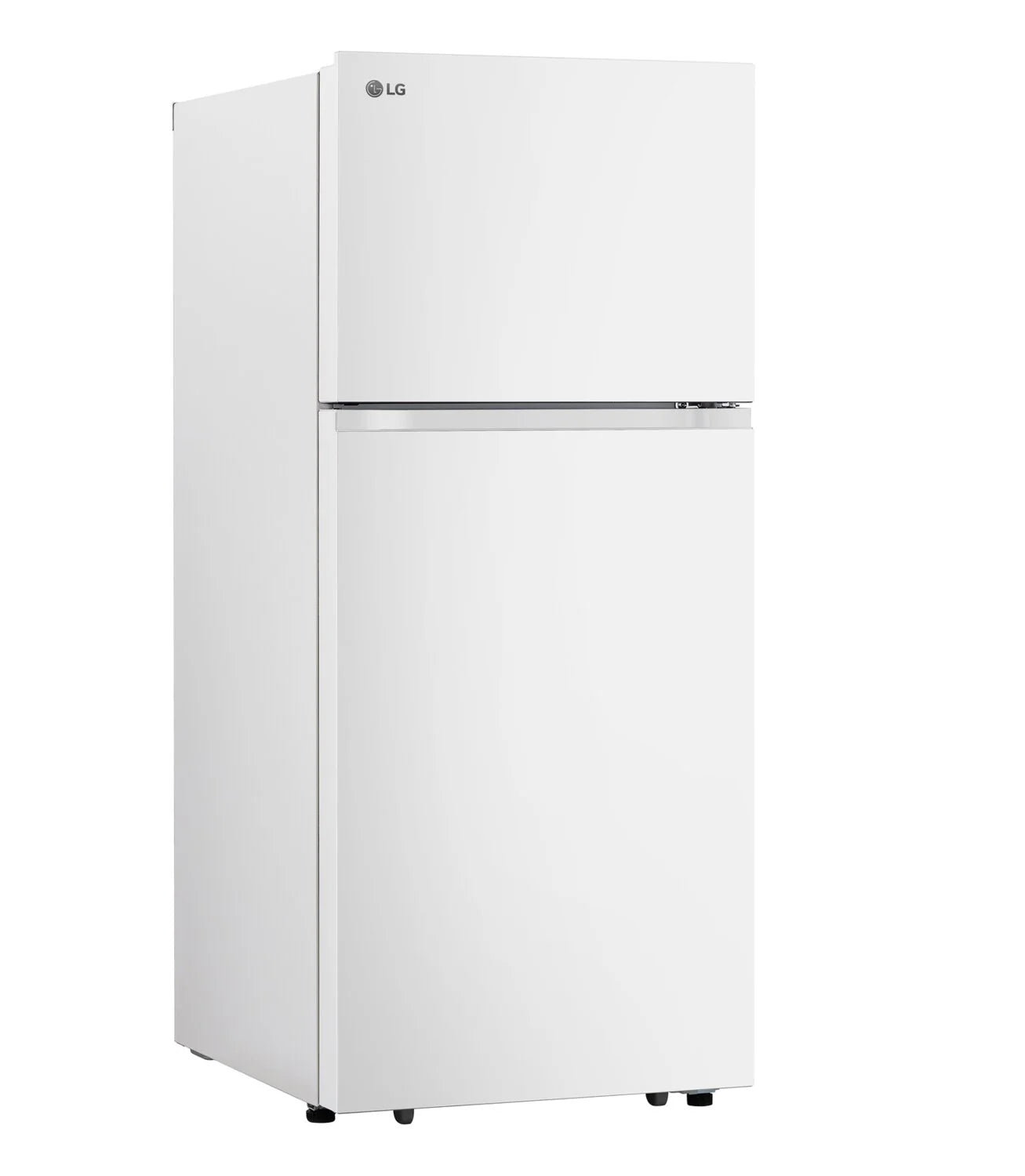 LG 18 cu. ft. Top Freezer Refrigerator Garage Ready White