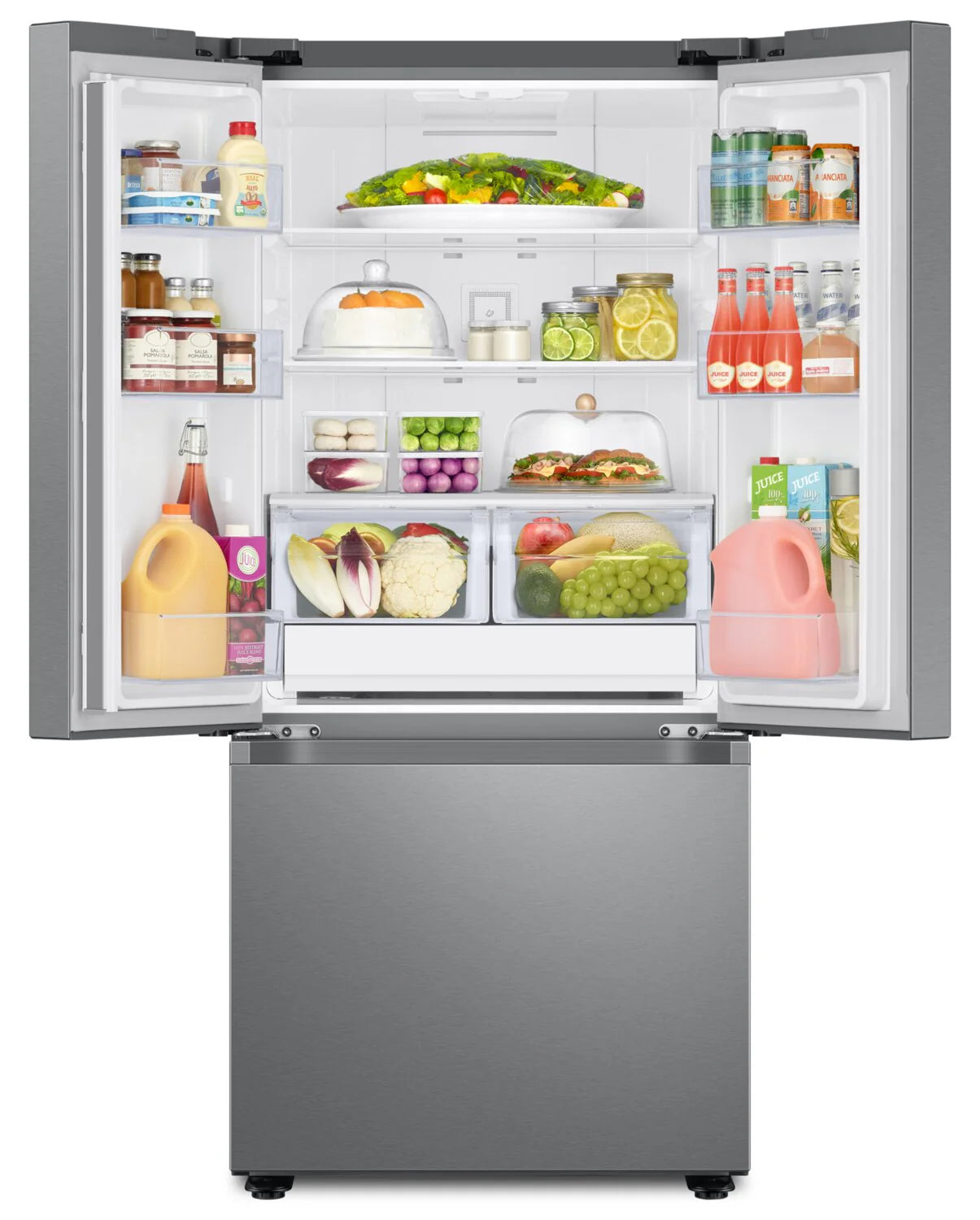 Frigo Intelligent Samsung 30 po | 22,1 pi³ Portes Françaises et Wi-Fi