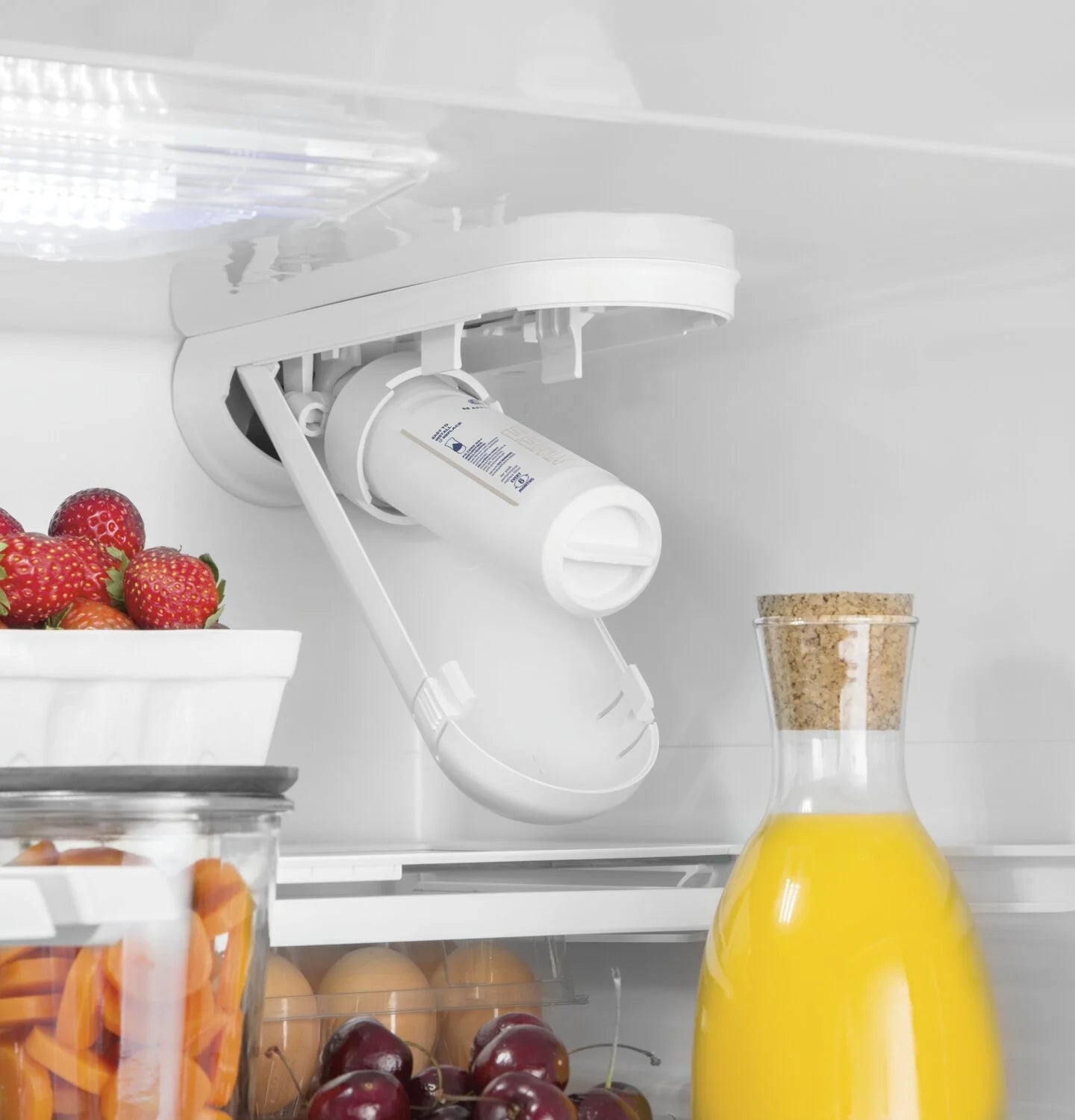 Réfrigérateur GE 33" 18,6 pi³ Portes Françaises Profondeur Comptoir Inox GWE19JYLFS