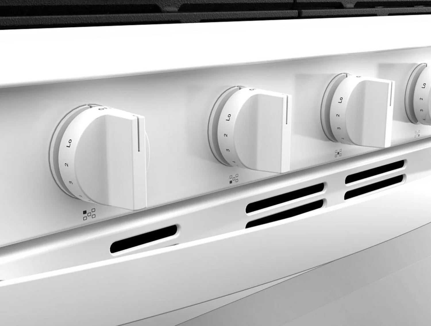 Cuisinière à gaz Whirlpool 5 pi³ Air Fry blanche WFGS7530RW
