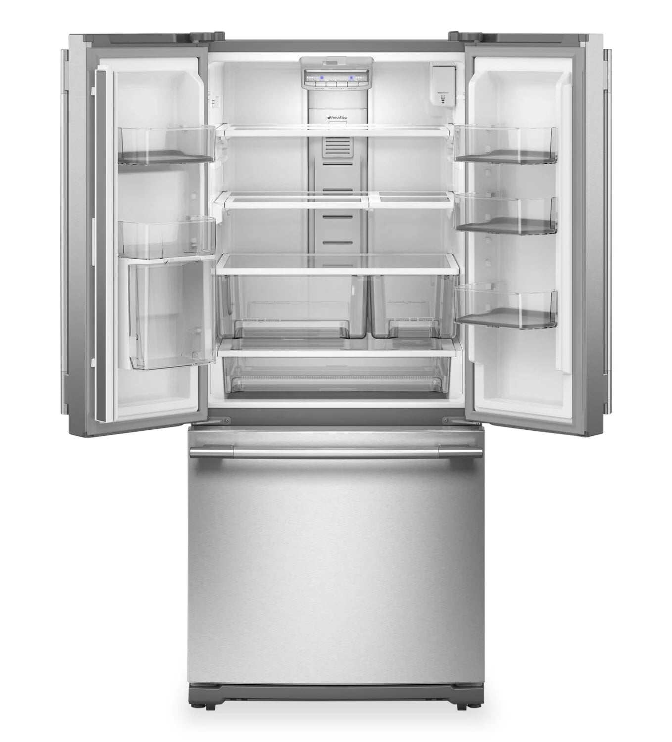 Réfrigérateur KitchenAid 30" 20 pi³ Portes Françaises Inox PrintShield™ KRFF330SPS