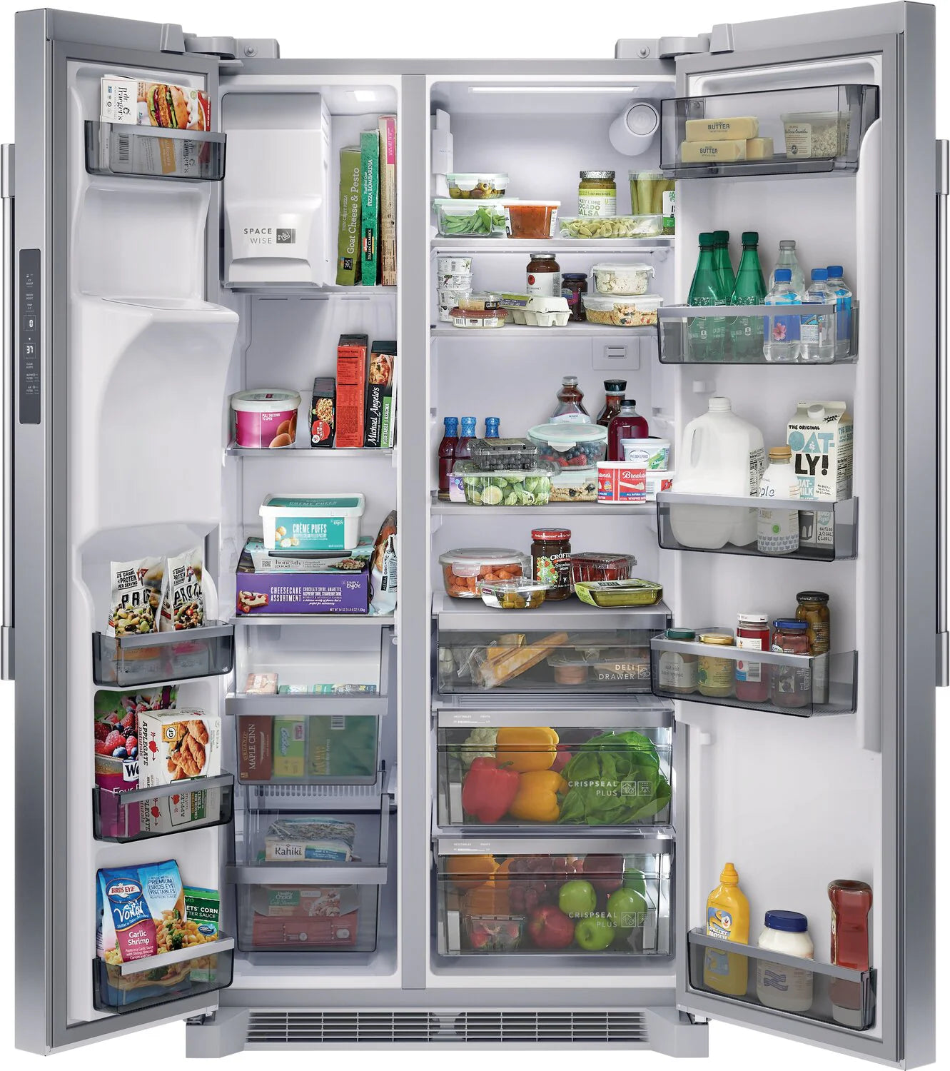 Réfrigérateur professionnel Frigidaire 36 po, 22,3 pi³, côte à côte, profondeur de comptoir PRSC2222AF