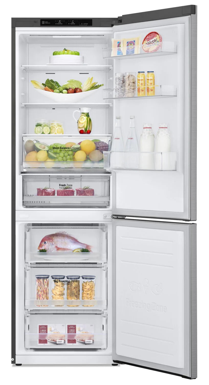 Réfrigérateur LG 12 pi³ Congélateur Bas 24" Argent Platine