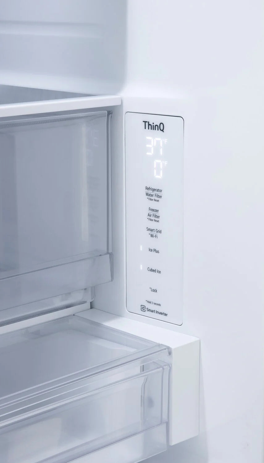 Réfrigérateur LG 32 pi³ Portes Françaises 36" Inox Wi-Fi