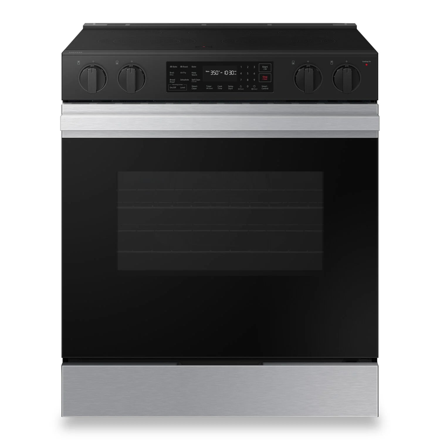 Cuisinière Samsung Bespoke 30" 6,3 pi³ Élec. Encastrée Air Fry Inox NSE6DG8300SRAC
