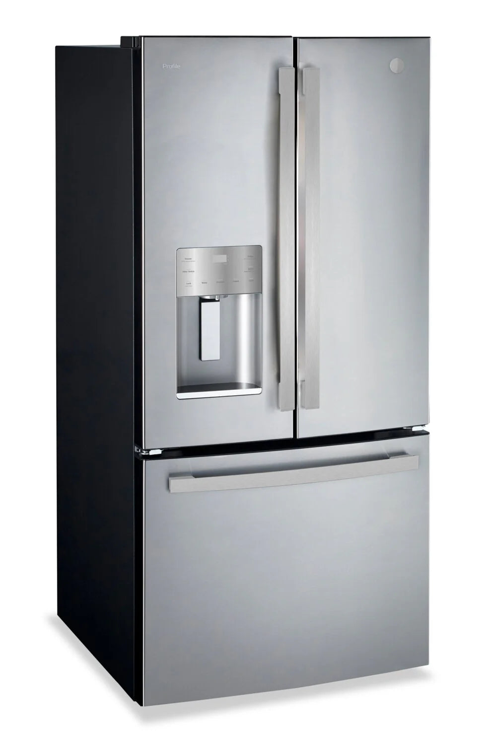 Réfrigérateur GE 23,6 pi³ Portes Françaises Inox 33"