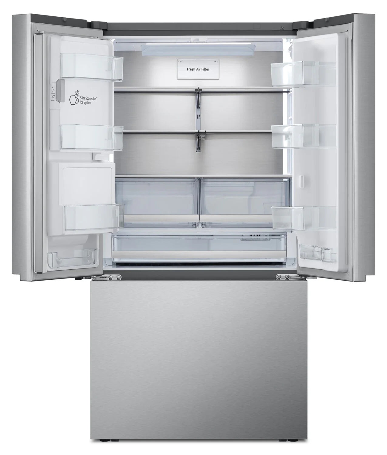 Réfrigérateur LG 31 pi³ Portes Françaises 36" 4 Types Glace