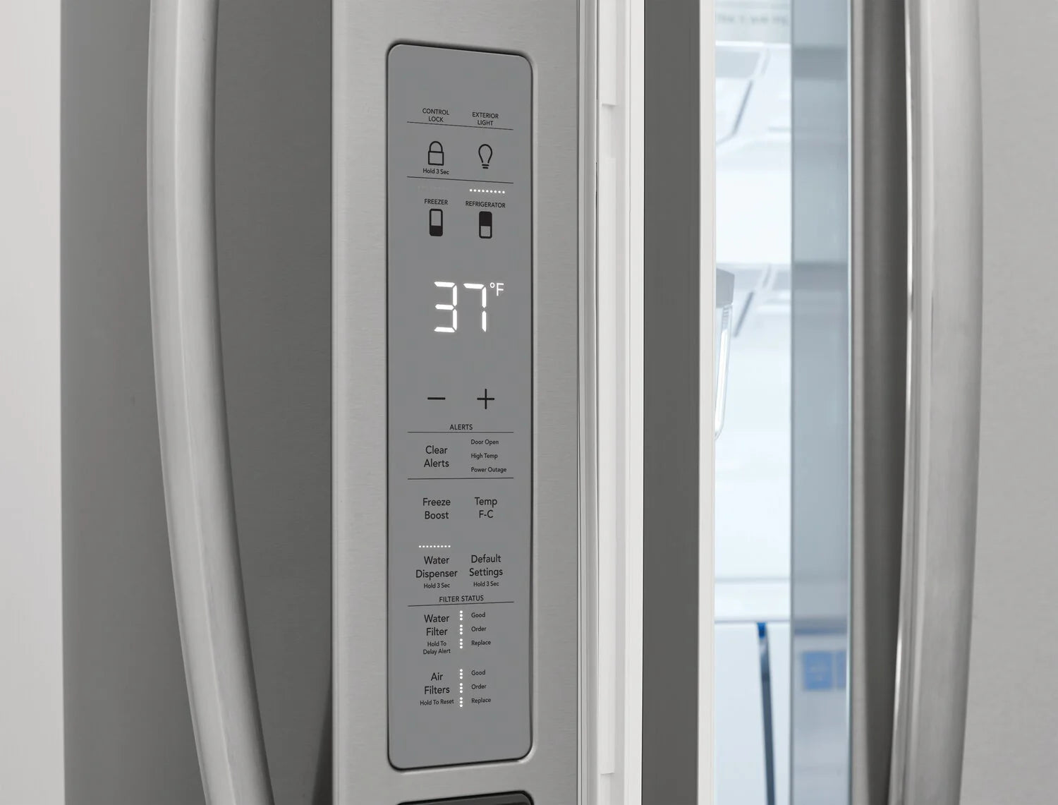 Réfrigérateur Frigidaire Gallery 36 po 22,1 pi³ à 4 portes de profondeur de comptoir GRMG2272CF