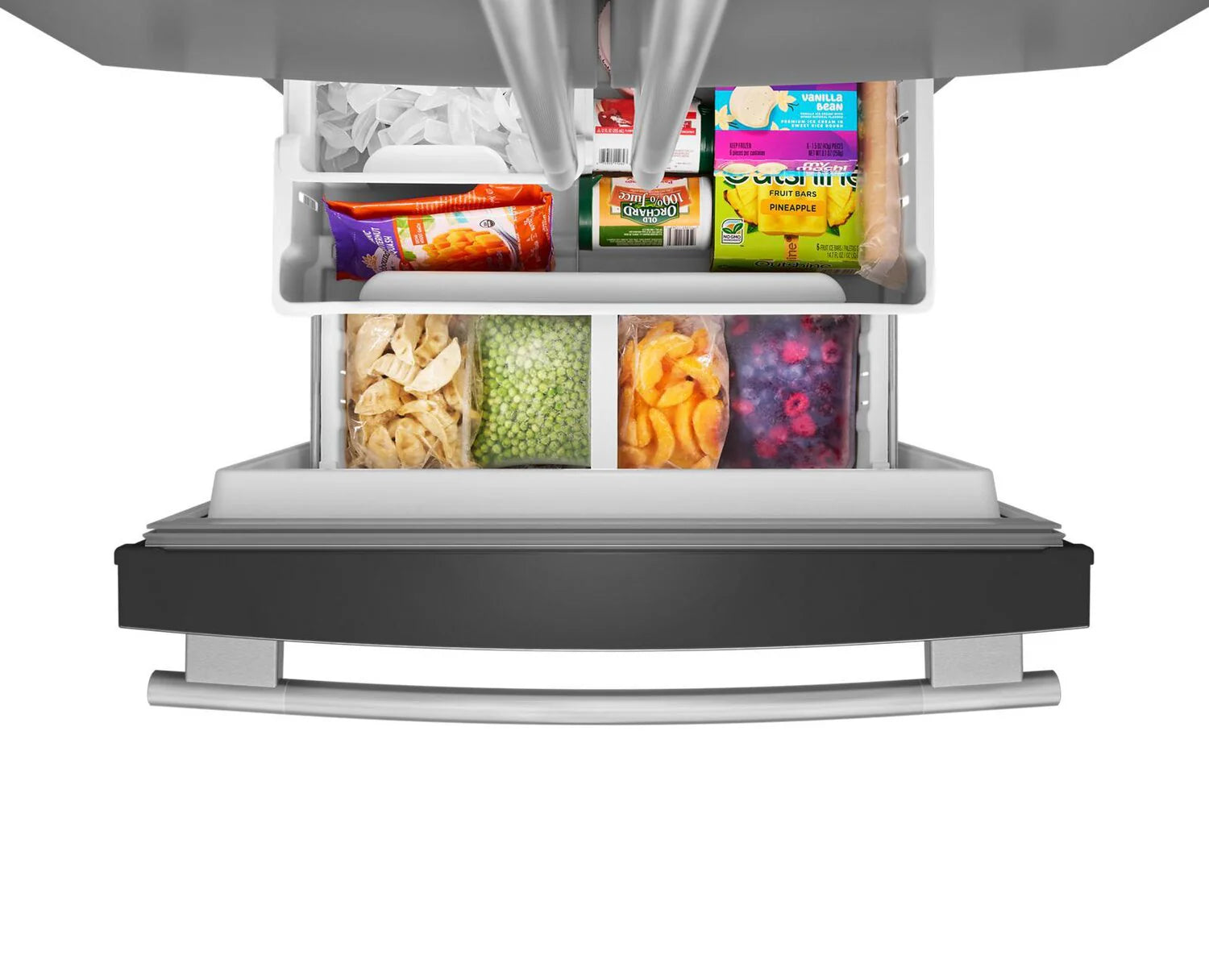 Réfrigérateur KitchenAid 30" 20 pi³ Portes Françaises Inox PrintShield™ KRFF330SPS