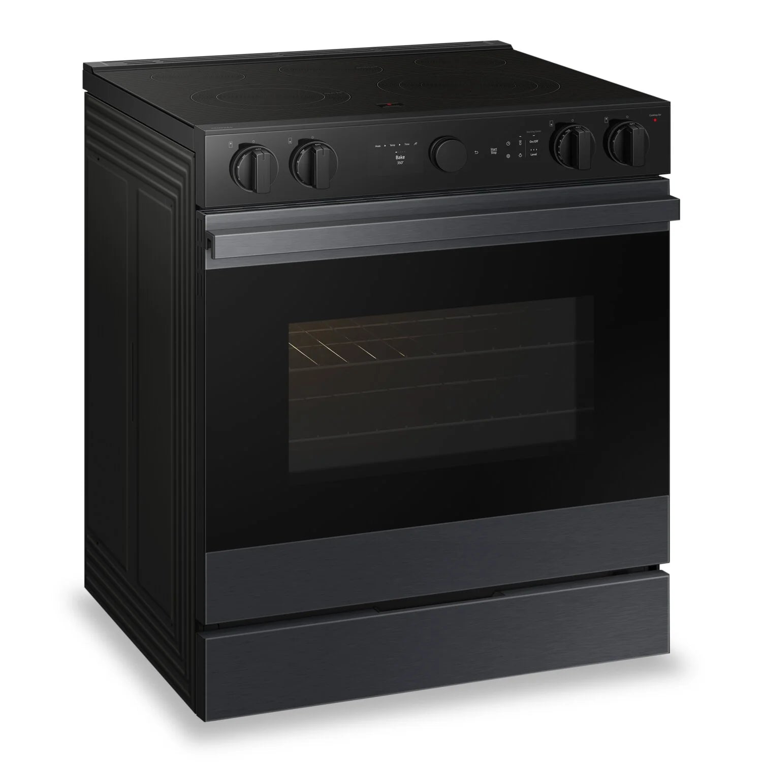 Cuisinière Samsung Bespoke 30" 6,3 pi³ Noir Mat Encastrée